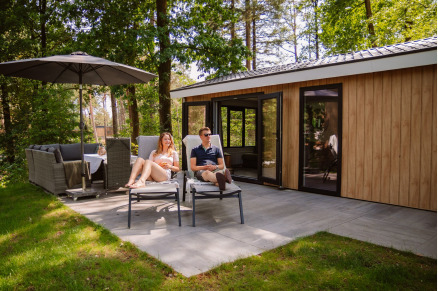 Manege bij Camping Samoza in het bos op de Veluwe VMP090